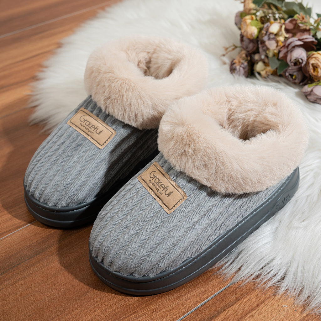HomeHug™ Cotton Comfort Slippers